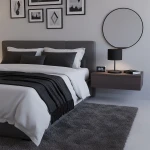 Eco lampka stołowa E27 czarna 1655/LN1
