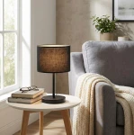 Eco lampka stołowa E27 czarna 1655/LN1
