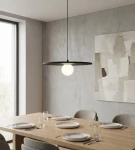 Calma lampa wisząca G9 czarna 1658/1