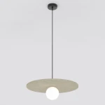 Calma lampa wisząca G9 czarna beżowa 1659/1