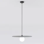 Calma lampa wisząca G9 czarna szara 1660/1