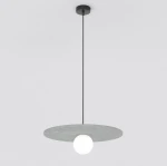 Calma lampa wisząca G9 czarna szara 1660/1