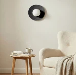 Calma S kinkiet G9 czarny 1658/K1