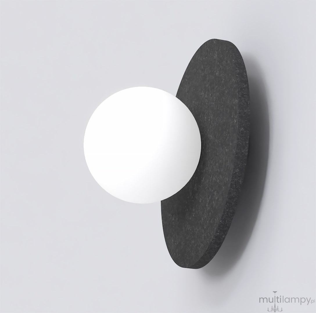 Calma S kinkiet G9 czarny 1658/K1