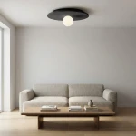 Calma M lampa sufitowa G9 czarna 1658/1M