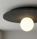 Calma M lampa sufitowa G9 czarna 1658/1M
