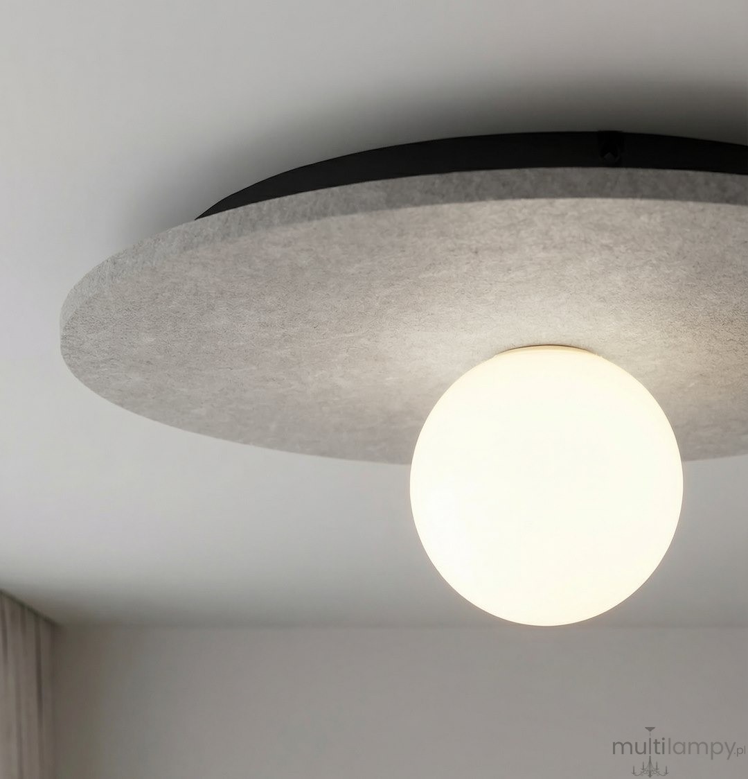 Calma M lampa sufitowa G9 szara 1660/1M