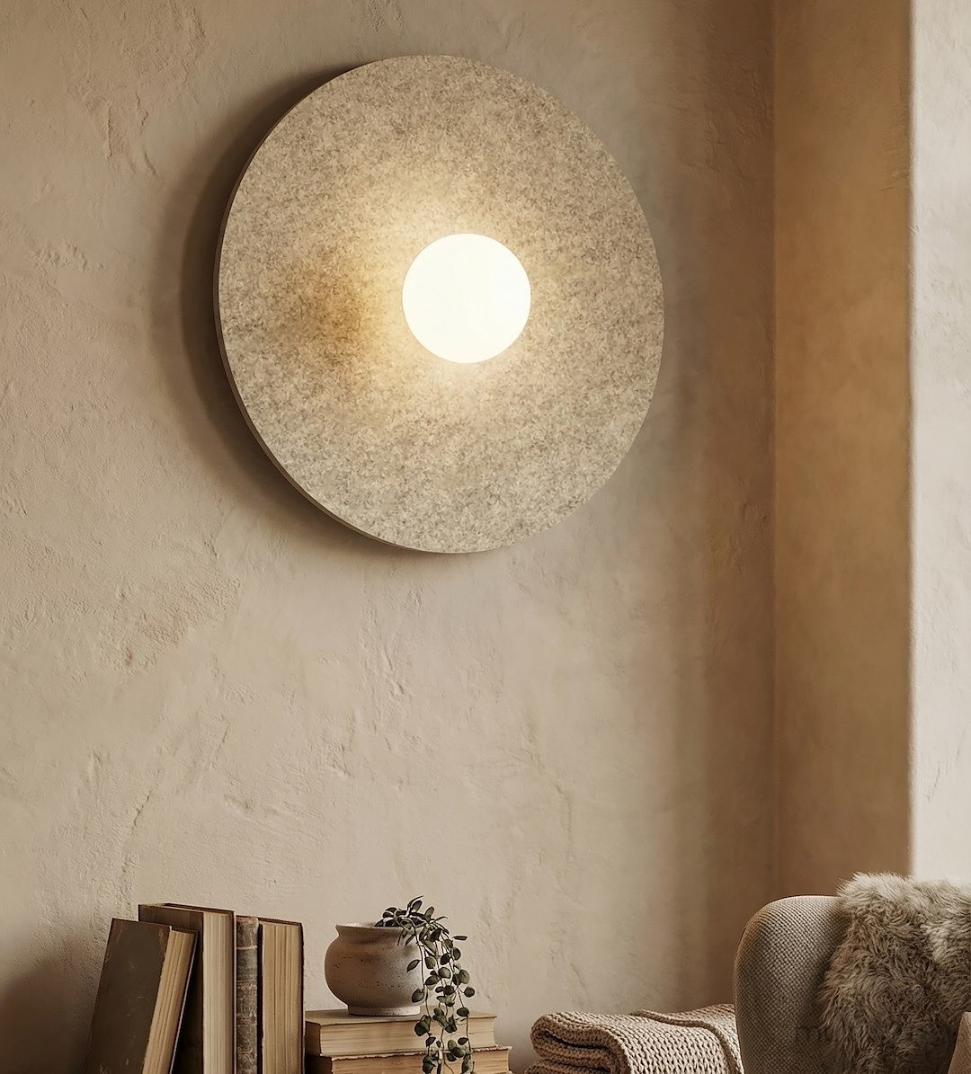 Calma L kinkiet G9 beżowy 1659/K1L