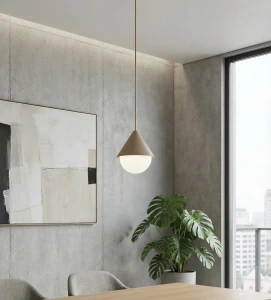 Giro lampa wisząca G9 czarna mokka 1663/1