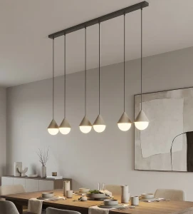 Giro PREM lampa wisząca 6xG9 czarna mokka 1663/4