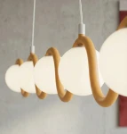 Sinus lampa wisząca 5xG9 pomarańczowa 1665/5
