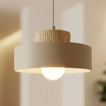 Kivi S lampa wisząca E27 mokka 1668/1S