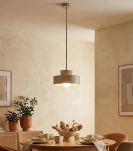 Kivi S lampa wisząca E27 mokka 1668/1S