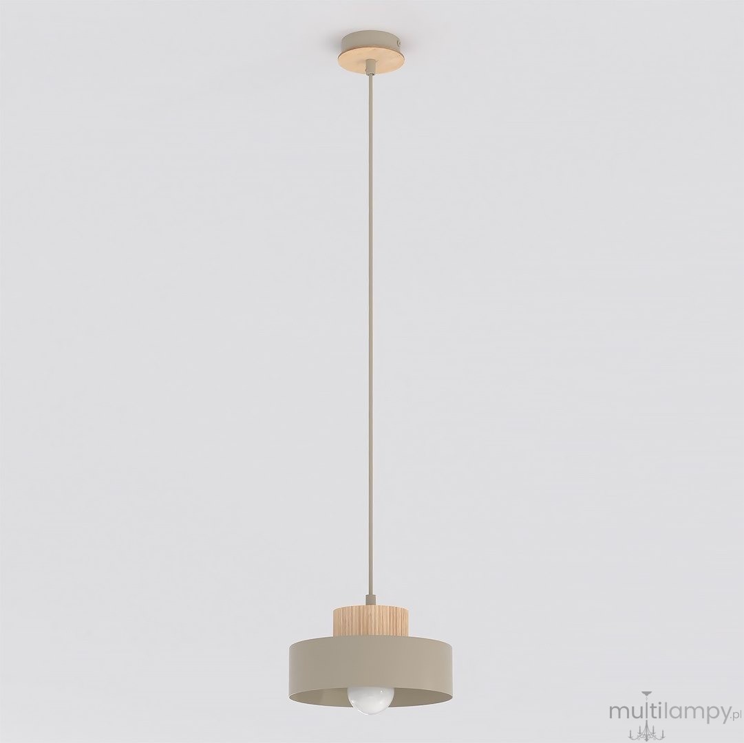 Kivi S lampa wisząca E27 mokka 1668/1S