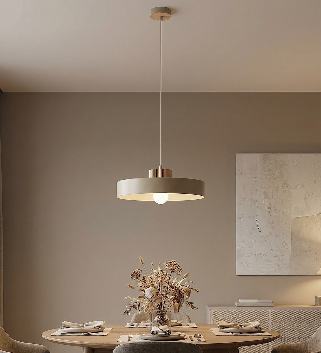 Kivi L lampa wisząca E27 mokka 1668/1L