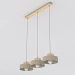 Kivi lampa wisząca 3xE27 mokka 1668/3