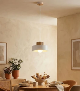 Kivi S lampa wisząca E27 biała 1669/1S