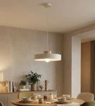 Kivi L lampa wisząca E27 biała 1669/1L
