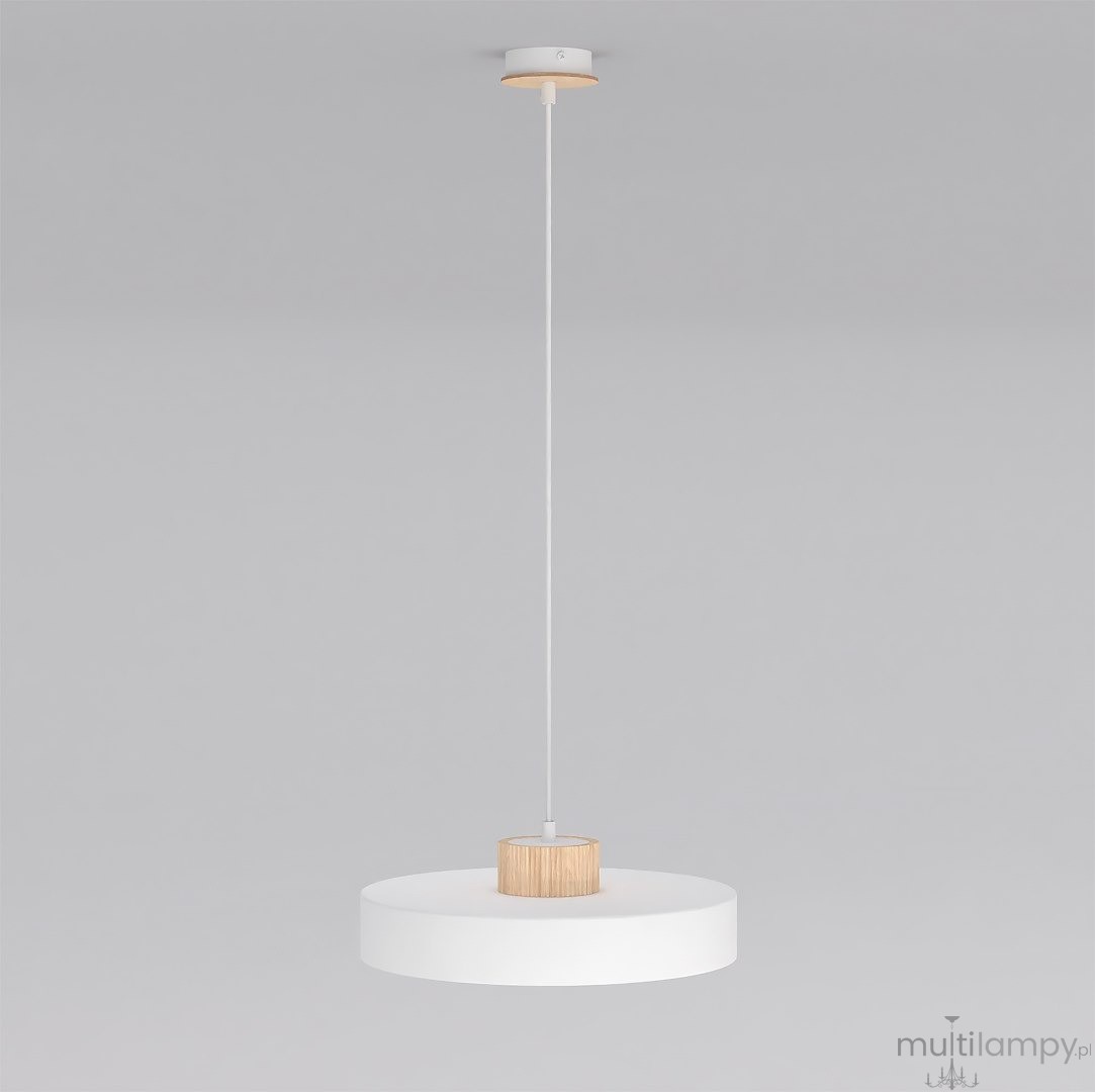 Kivi L lampa wisząca E27 biała 1669/1L