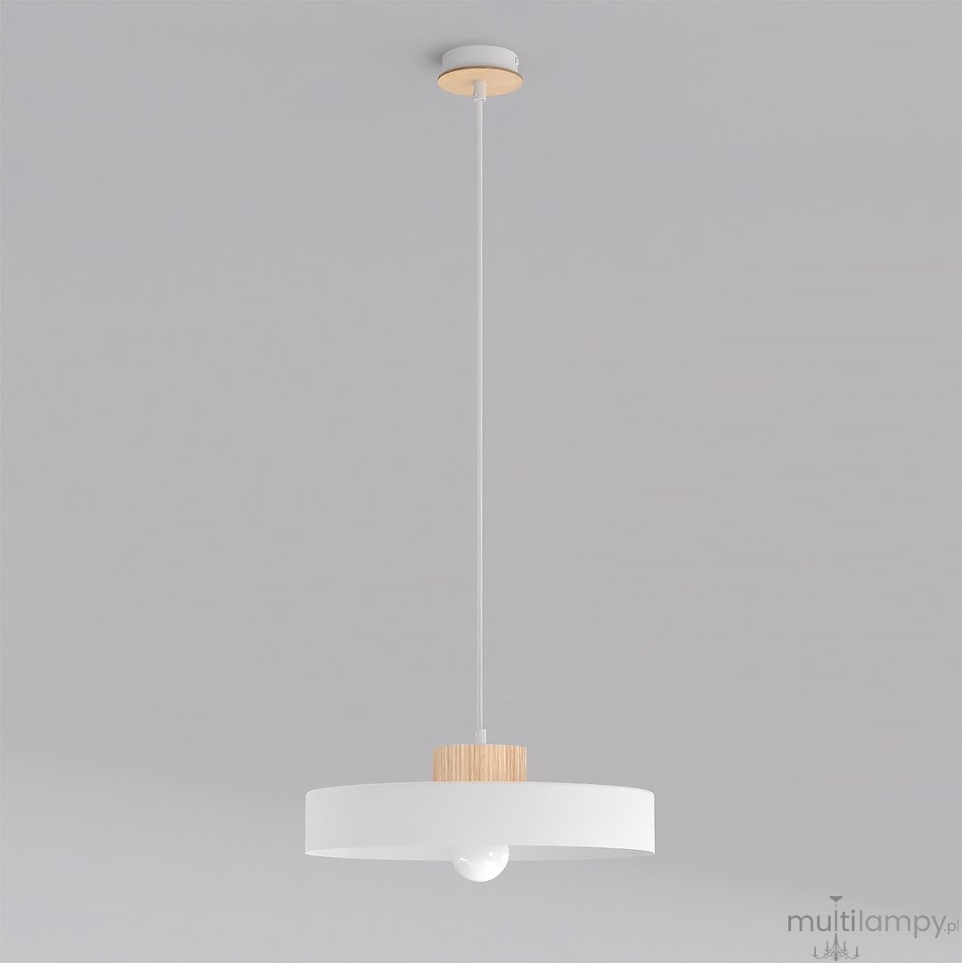 Kivi L lampa wisząca E27 biała 1669/1L