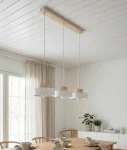 Kivi lampa wisząca 3xE27 biała 1669/3
