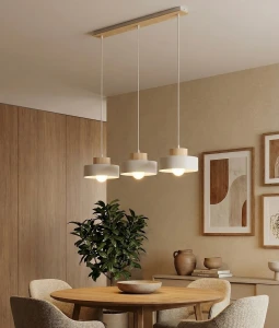 Kivi lampa wisząca 3xE27 biała 1669/3