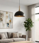 Nautica S lampa wisząca GX53 czarna 1670/1S