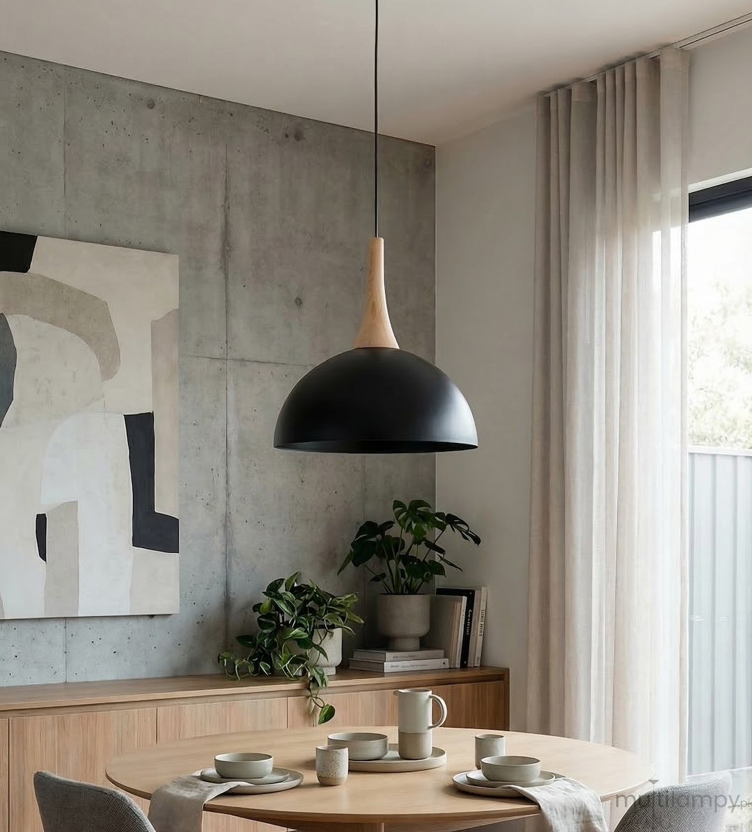 Nautica S lampa wisząca GX53 czarna 1670/1S