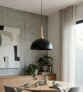 Nautica S lampa wisząca GX53 czarna 1670/1S