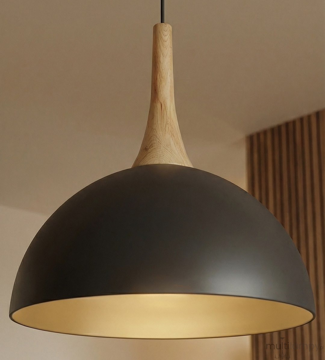 Nautica S lampa wisząca GX53 czarna 1670/1S