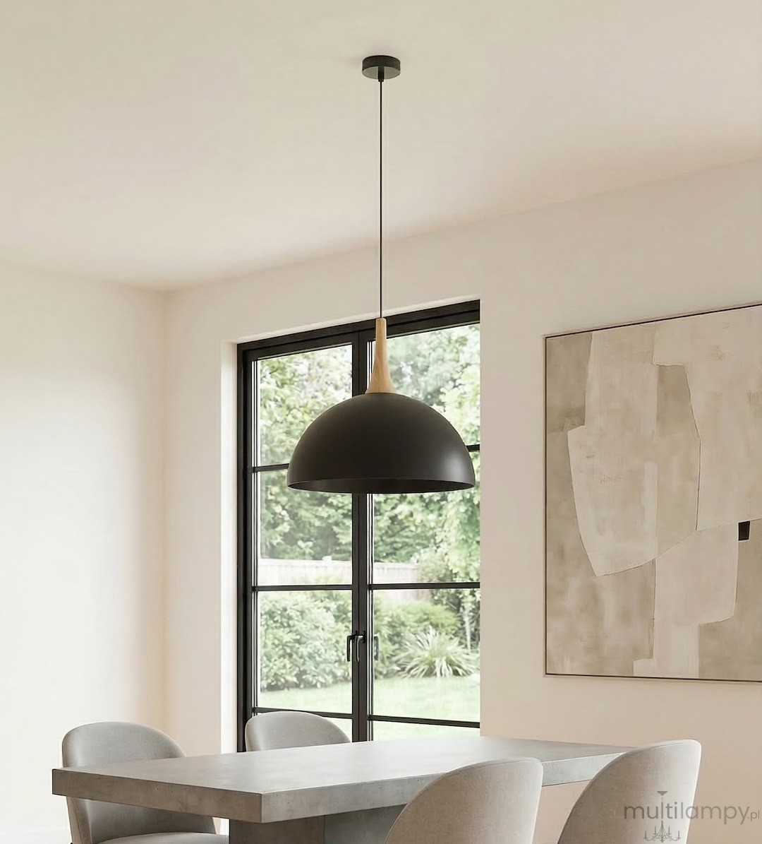 Nautica L lampa wisząca GX53 czarna 1670/1L