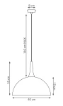 Nautica L lampa wisząca GX53 biała 1671/1L