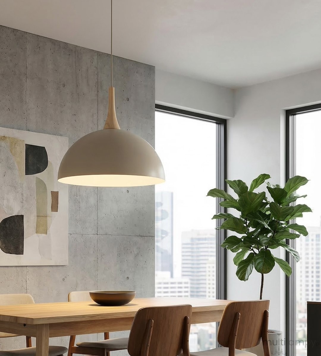 Nautica L lampa wisząca GX53 mokka 1672/1L