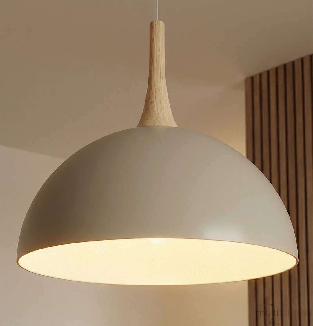Nautica L lampa wisząca GX53 mokka 1672/1L