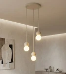 Loop lampa wisząca 3xG9 mokka 1673/3