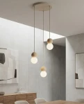 Loop lampa wisząca 3xG9 mokka 1673/3
