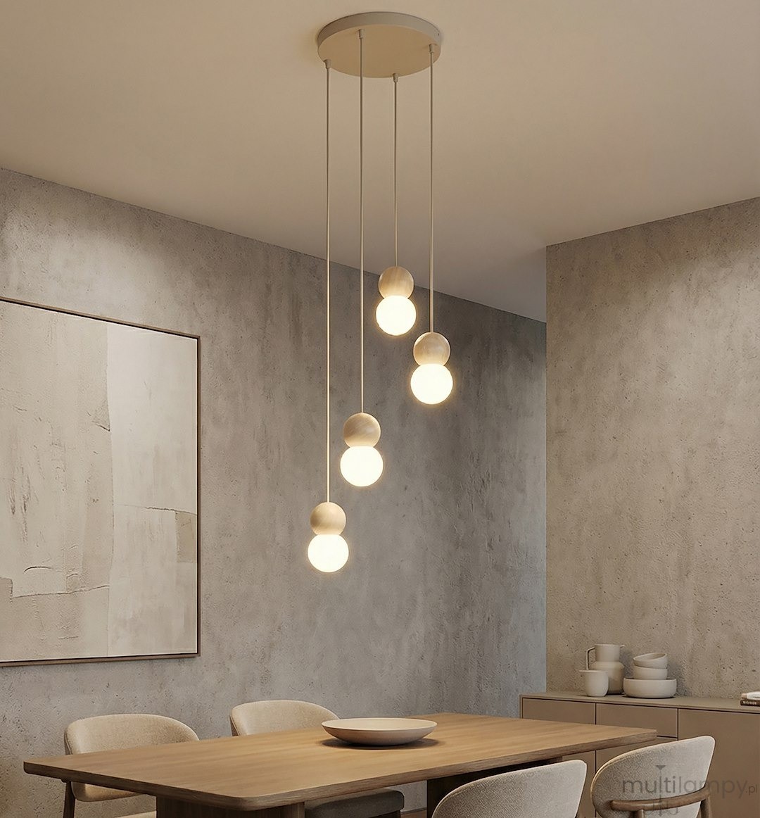 Loop lampa wisząca 4xG9 mokka 1673/4
