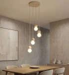 Loop lampa wisząca 4xG9 mokka 1673/4