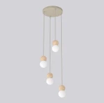 Loop lampa wisząca 4xG9 mokka 1673/4