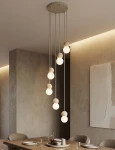 Loop lampa wisząca 6xG9 mokka 1673/6