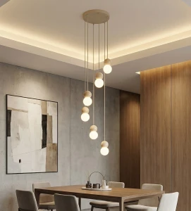 Loop lampa wisząca 6xG9 mokka 1673/6