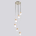 Loop lampa wisząca 6xG9 mokka 1673/6