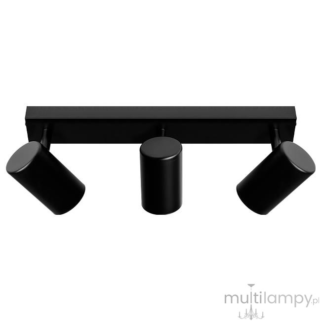 Richi lampa sufitowa spot 3xGU10 czarna