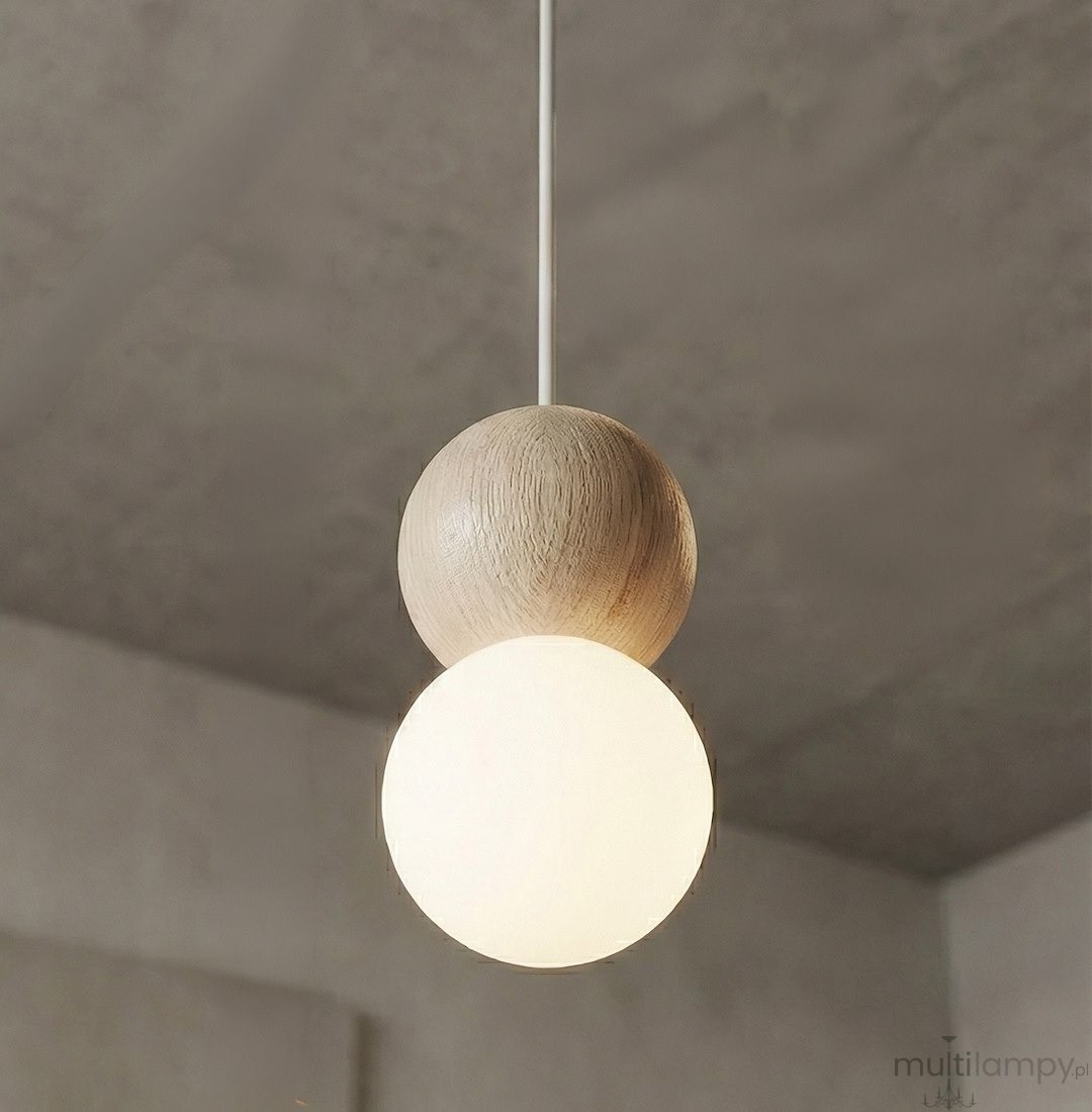 Loop lampa wisząca G9 biała 1674/1