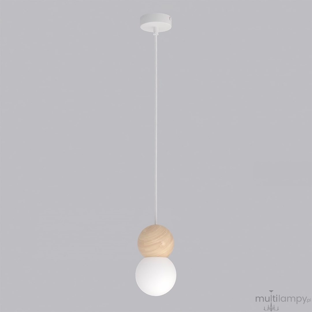 Loop lampa wisząca G9 biała 1674/1
