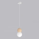 Loop lampa wisząca G9 biała 1674/1