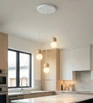 Loop lampa wisząca 3xG9 biała 1674/3