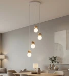Loop lampa wisząca 4xG9 biała 1674/4