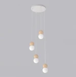 Loop lampa wisząca 4xG9 biała 1674/4