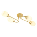 King lampa sufitowa 4xE27 złota ML2757
